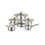 Haus Roland 12 Pcs Stainless Steel Cookware Set HR 150-3