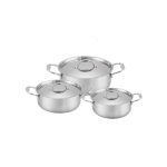 Haus Roland 6-piece Stainless Steel Cookware Set