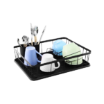 Haus Roland iron wired and powder coated kitchen dish rack HR303-2